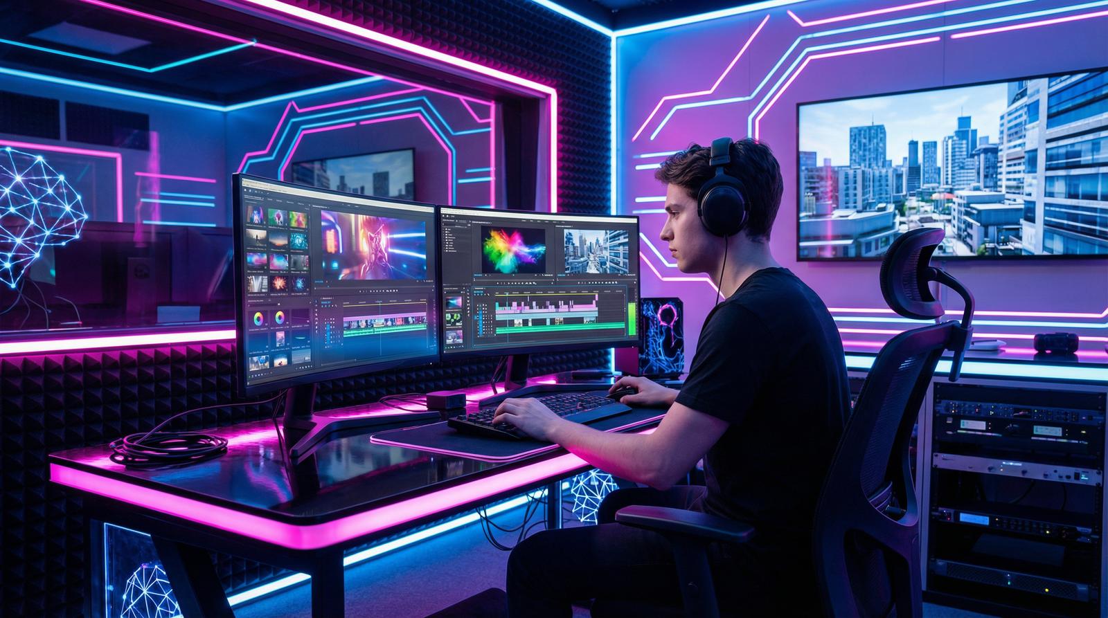 草莓视频AI传媒-智能剪辑创作演示